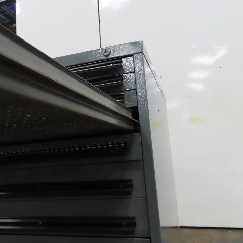 9 Drawer Industrial Parts Tool Storage Shop Cabinet 28" x 28" x 39-1/2"