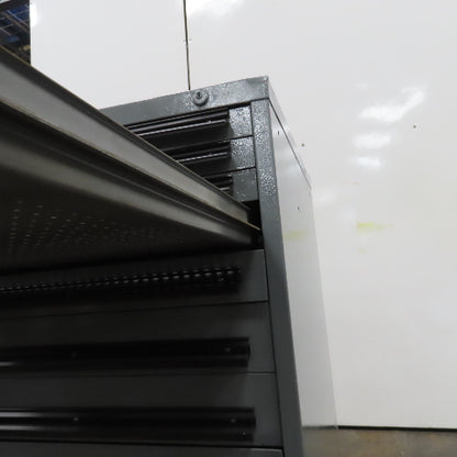9 Drawer Industrial Parts Tool Storage Shop Cabinet 28" x 28" x 39-1/2"