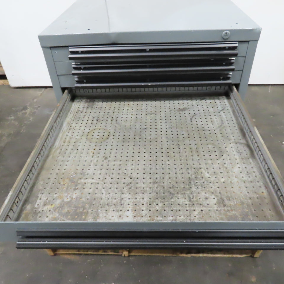 9 Drawer Industrial Parts Tool Storage Shop Cabinet 28" x 28" x 39-1/2"