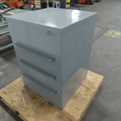 9 Drawer Industrial Parts Tool Storage Shop Cabinet 28" x 28" x 39-1/2"