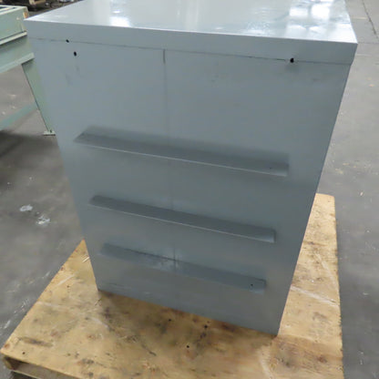 9 Drawer Industrial Parts Tool Storage Shop Cabinet 28" x 28" x 39-1/2"