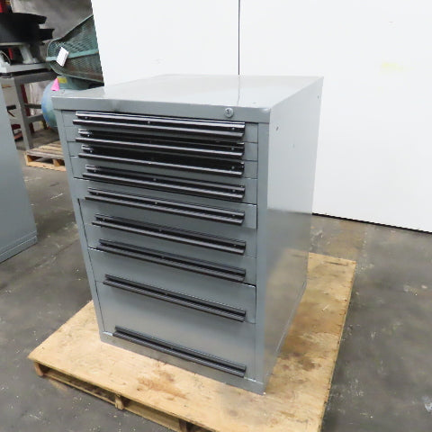 9 Drawer Industrial Parts Tool Storage Shop Cabinet 28" x 28" x 39-1/2"