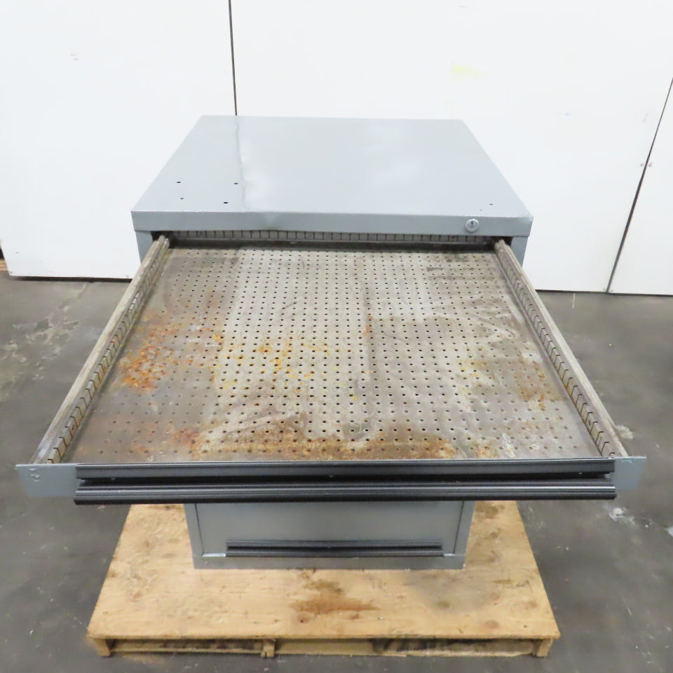 9 Drawer Industrial Parts Tool Storage Shop Cabinet 28" x 28" x 39-1/2"