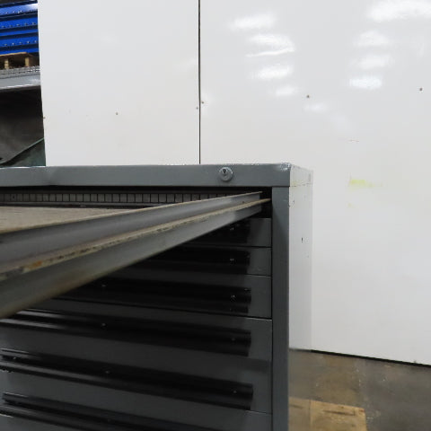 9 Drawer Industrial Parts Tool Storage Shop Cabinet 28" x 28" x 39-1/2"