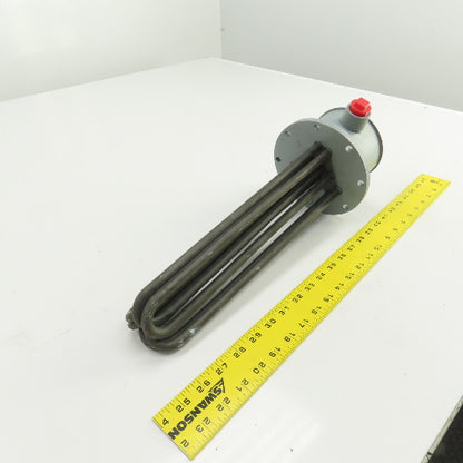 Mokon 011050 Flanged Immersion Heater Incoloy 12KW 460V 13 1/8" Long