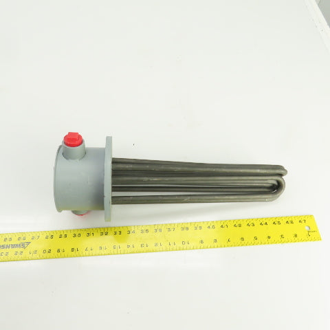 Mokon 011050 Flanged Immersion Heater Incoloy 12KW 460V 13 1/8" Long