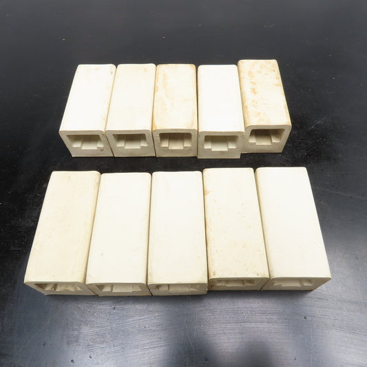 Rexnord 114-2644-5 Gripper 1757 2.55" D Shaped Mat Top Side Grip Lot Of 10