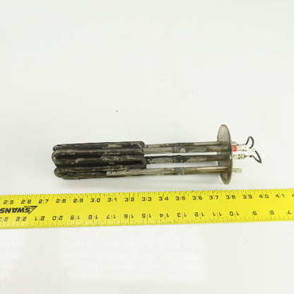 DEW5E883 Flanged Immersion Heater 480V 9000W 220V 5670W 10" Long