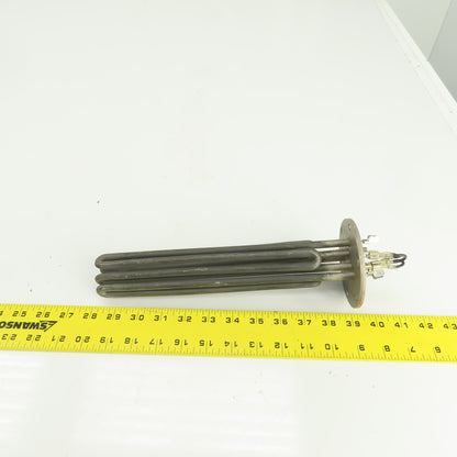 Heatwell Flanged Immersion Heater 480V 12000W 415V 9000W 220V 7500W 10-3/4" L