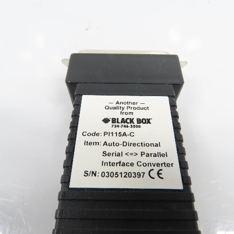 Black Box PI115A-C Serial Parallel Interface Converter