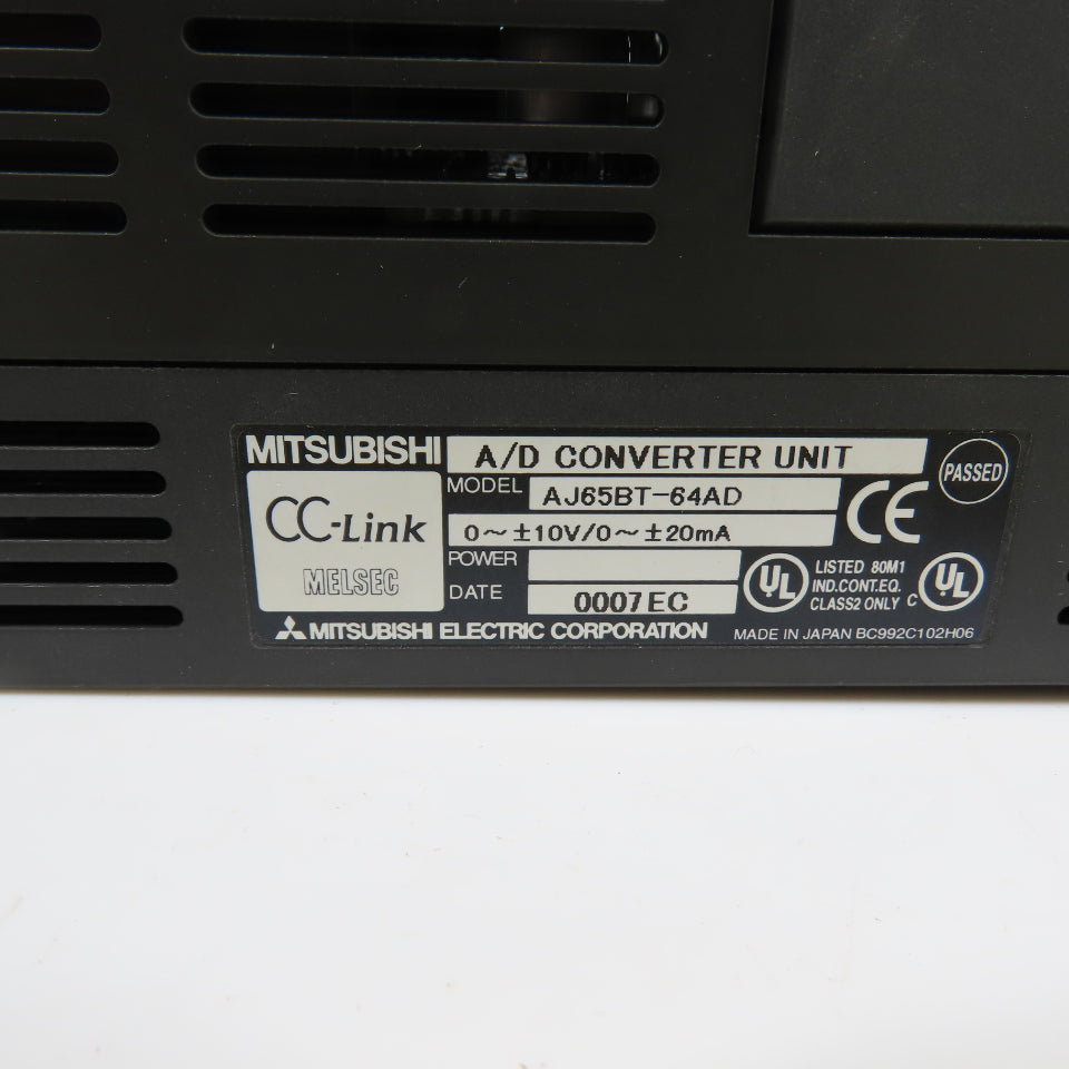 Mitsubishi AJ65BT-64AD Melsec A/D Converter Unit