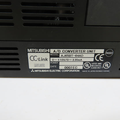 Mitsubishi AJ65BT-64AD Melsec A/D Converter Unit