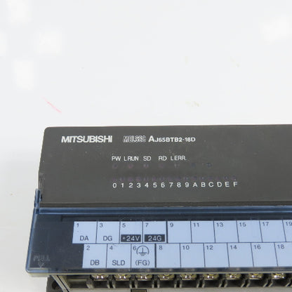 Mitsubishi AJ65BTB2-16D Melsec Input Unit 24VDC 7mA