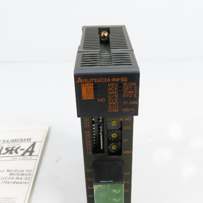 Mitsubishi A1SJ71UC24-R4-S2 Melsec PLC Module RS-422/RS-485