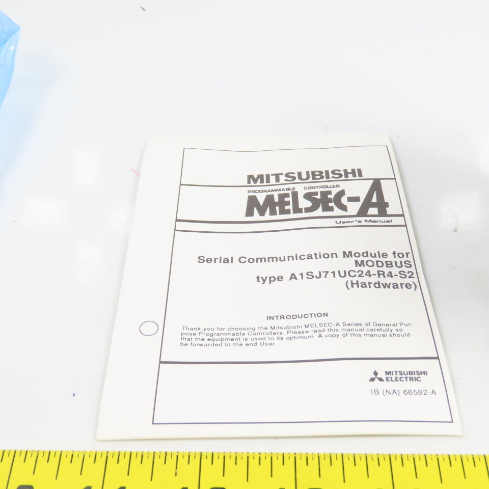 Mitsubishi A1SJ71UC24-R4-S2 Melsec PLC Module RS-422/RS-485