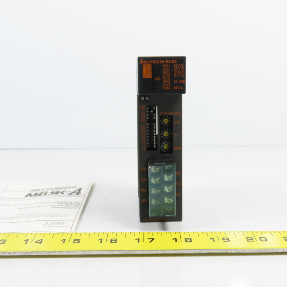 Mitsubishi A1SJ71UC24-R4-S2 Melsec PLC Module RS-422/RS-485