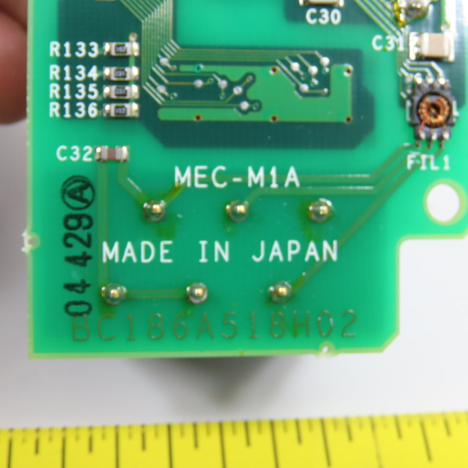 Mitsubishi BC186A518H02 FR-E5NC Inverter Communication Board MEC-M1A