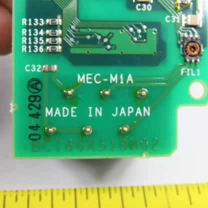 Mitsubishi BC186A518H02 FR-E5NC Inverter Communication Board MEC-M1A