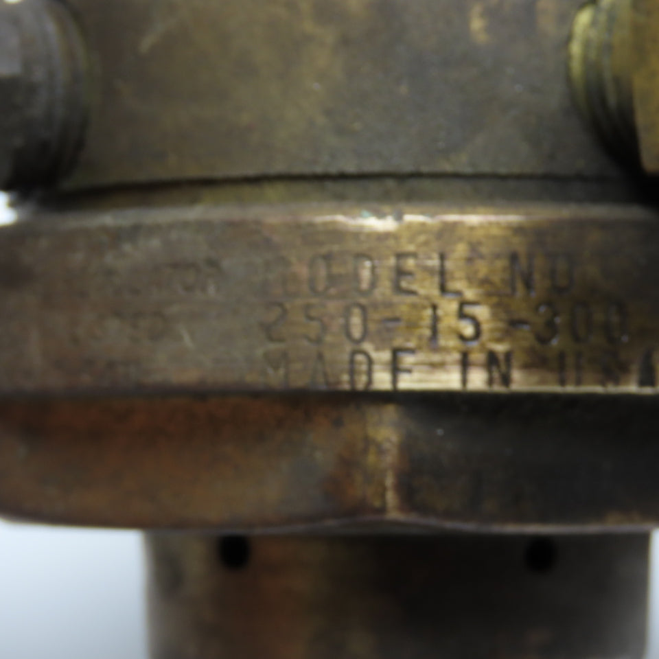 AGA 250-15-300 Single Stage Compressed Gas Acetylene Regulator 350PSI