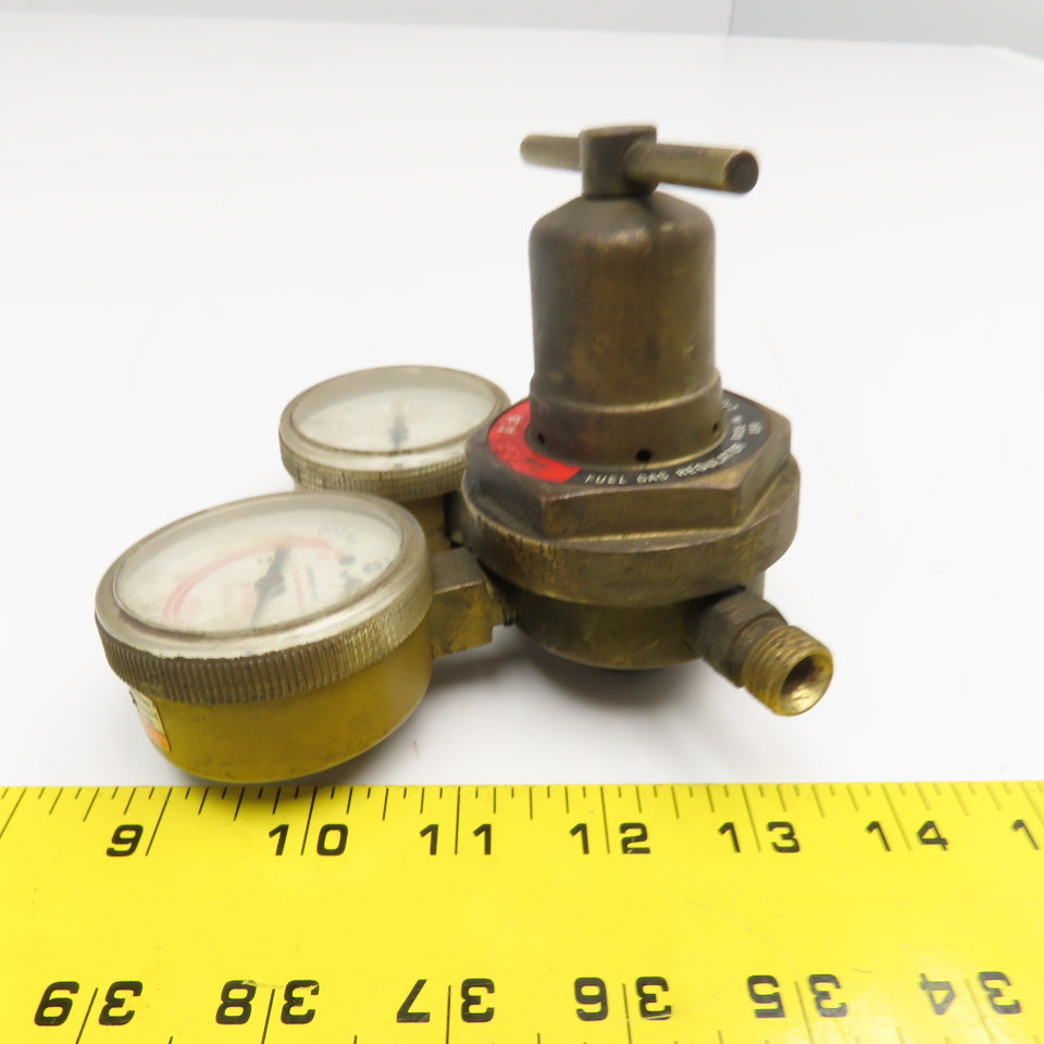 AGA 250-15-300 Single Stage Compressed Gas Acetylene Regulator 350PSI