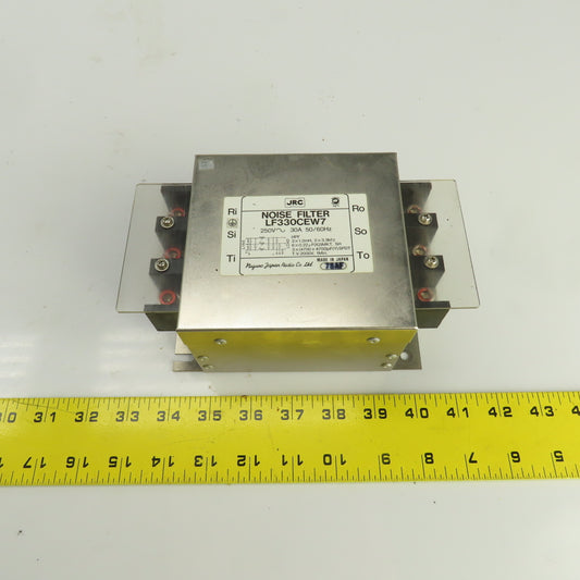 JRC LF330CEW7 250VAC 30A 50/60HZ Noise Filter