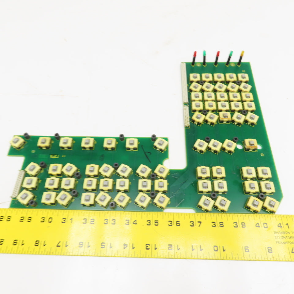 Siemens 6FX1130-0BA02 Sinumerik Operator Key Circuit Board
