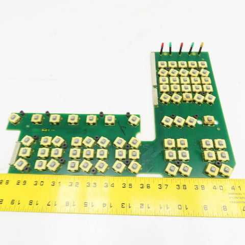 Siemens 6FX1130-0BA02 Sinumerik Operator Key Circuit Board
