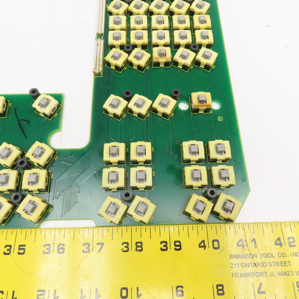 Siemens 6FX1130-0BA02 Sinumerik Operator Key Circuit Board
