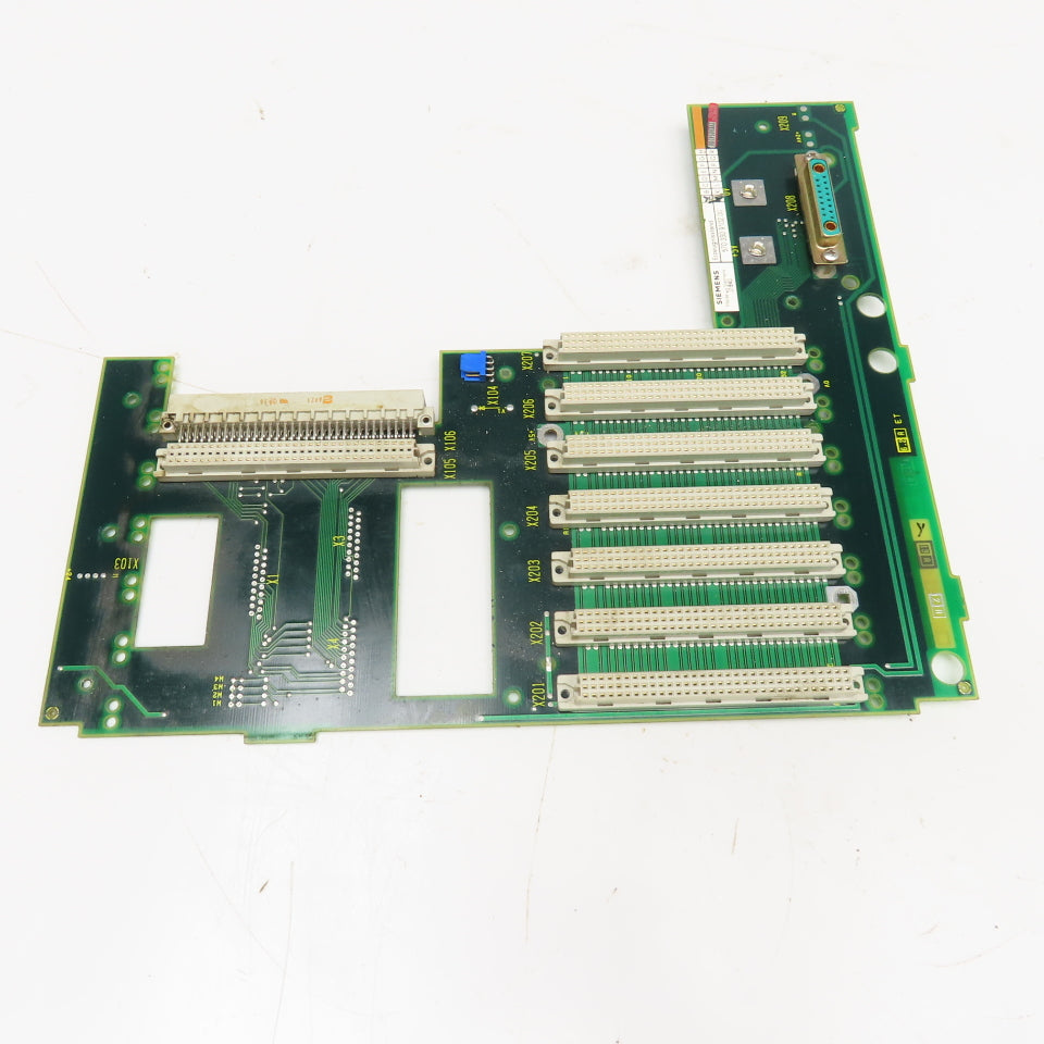 Siemens 6FX1133-0BB01 Sinumerik PLC Card Slot Back Plane Mother Board