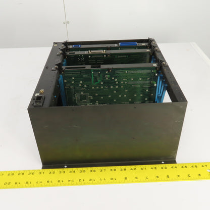Okuma E7191-855-019 Opus 7000 CPU/IF Rack 12 Slot W/ E4809-436-093 Parts/Repair