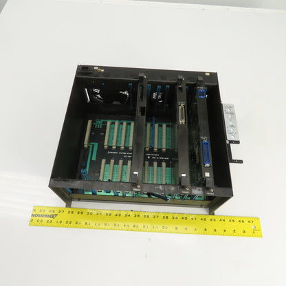 Okuma E7191-855-019 Opus 7000 CPU/IF Rack 12 Slot W/ E4809-436-093 Parts/Repair