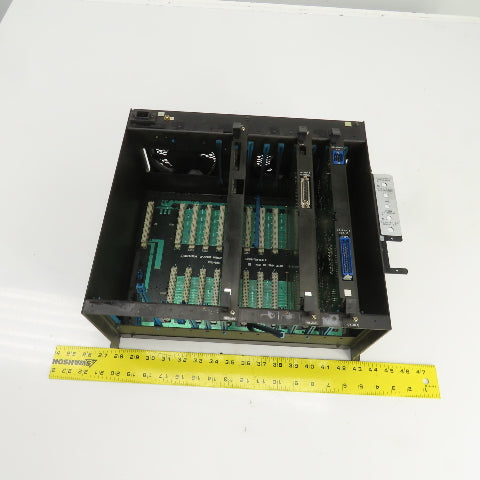 Okuma E7191-855-019 Opus 7000 CPU/IF Rack 12 Slot W/ E4809-436-093 Parts/Repair