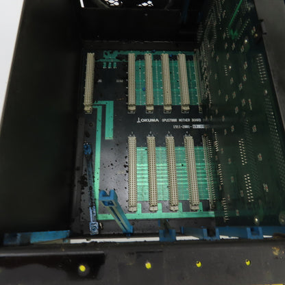 Okuma E7191-855-019 Opus 7000 CPU/IF Rack 12 Slot W/ E4809-436-093 Parts/Repair