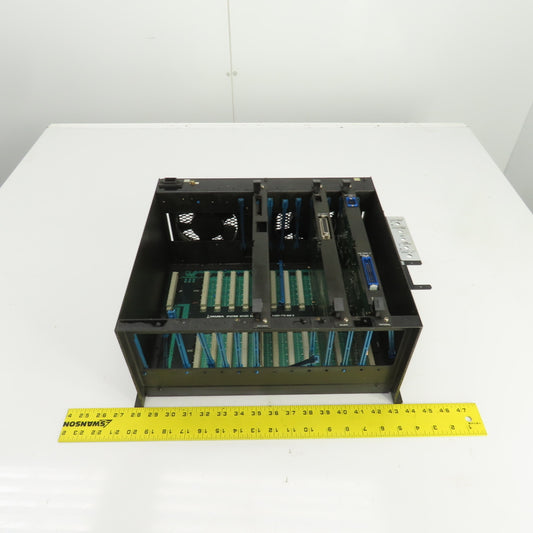 Okuma E7191-855-019 Opus 7000 CPU/IF Rack 12 Slot W/ E4809-436-093 Parts/Repair
