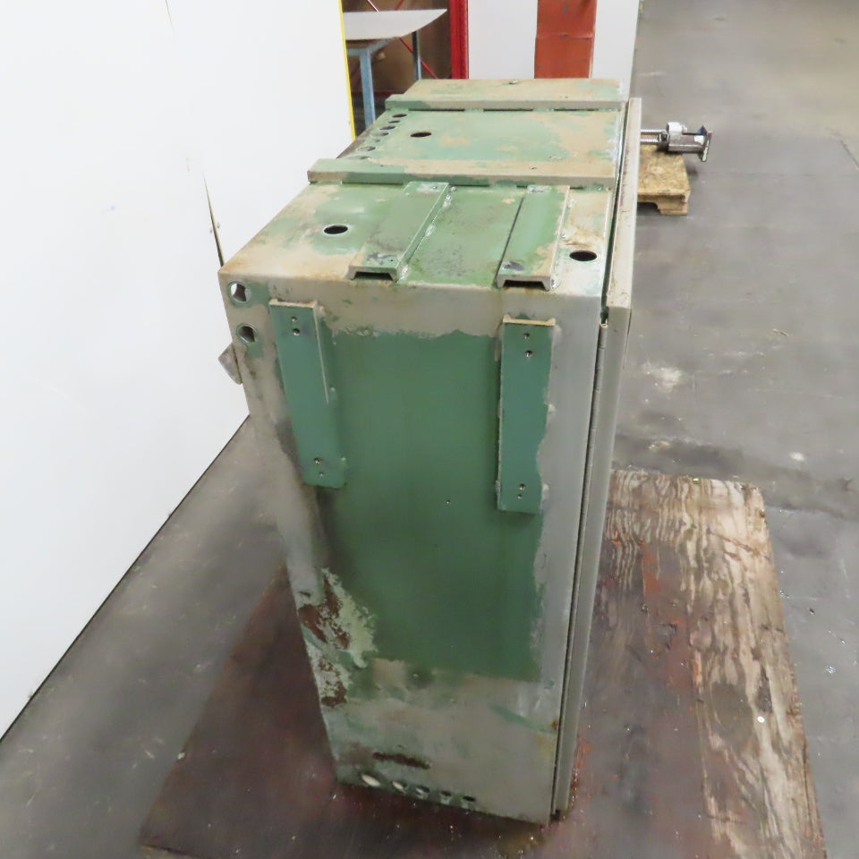 Hoffman A-423616LP 42 x 32" x 16" Wall Mount Electrical Enclosure W/Backplate