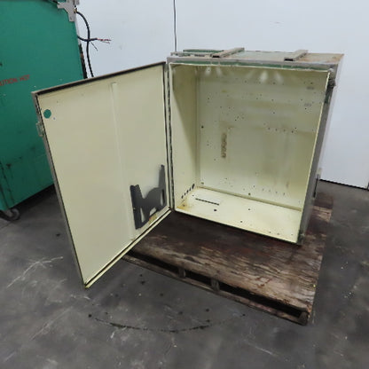 Hoffman A-423616LP 42 x 32" x 16" Wall Mount Electrical Enclosure W/Backplate