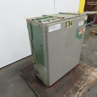 Hoffman A-423616LP 42 x 32" x 16" Wall Mount Electrical Enclosure W/Backplate