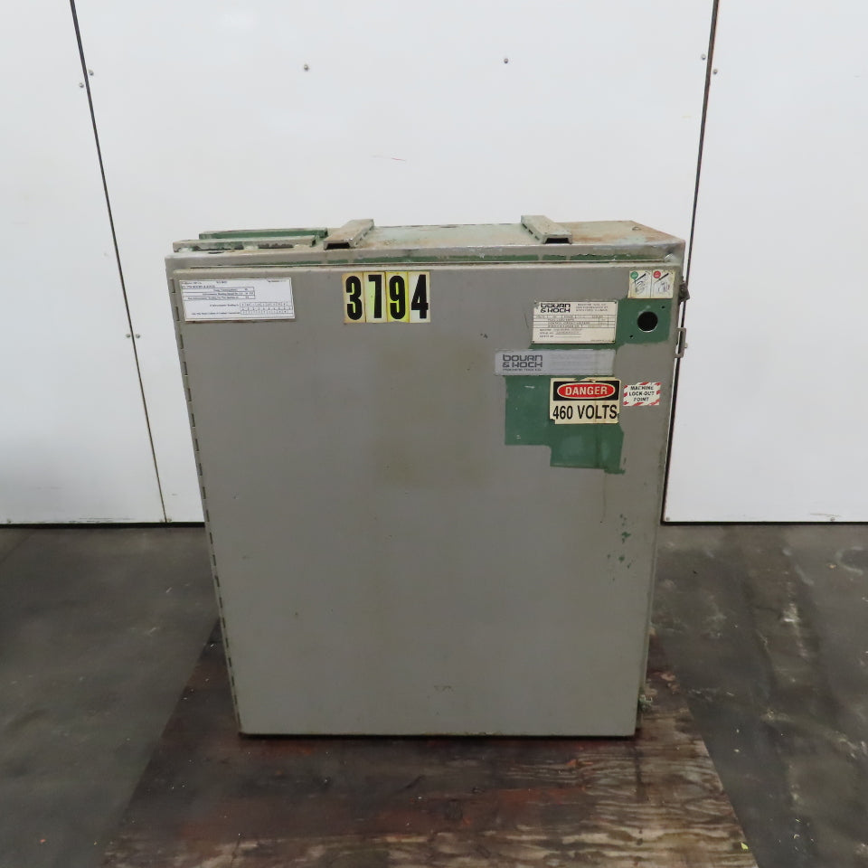 Hoffman A-423616LP 42 x 32" x 16" Wall Mount Electrical Enclosure W/Backplate