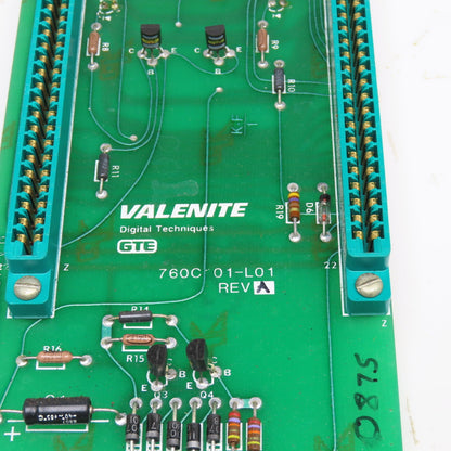 Valenite 760C01-P01 Circuit Board