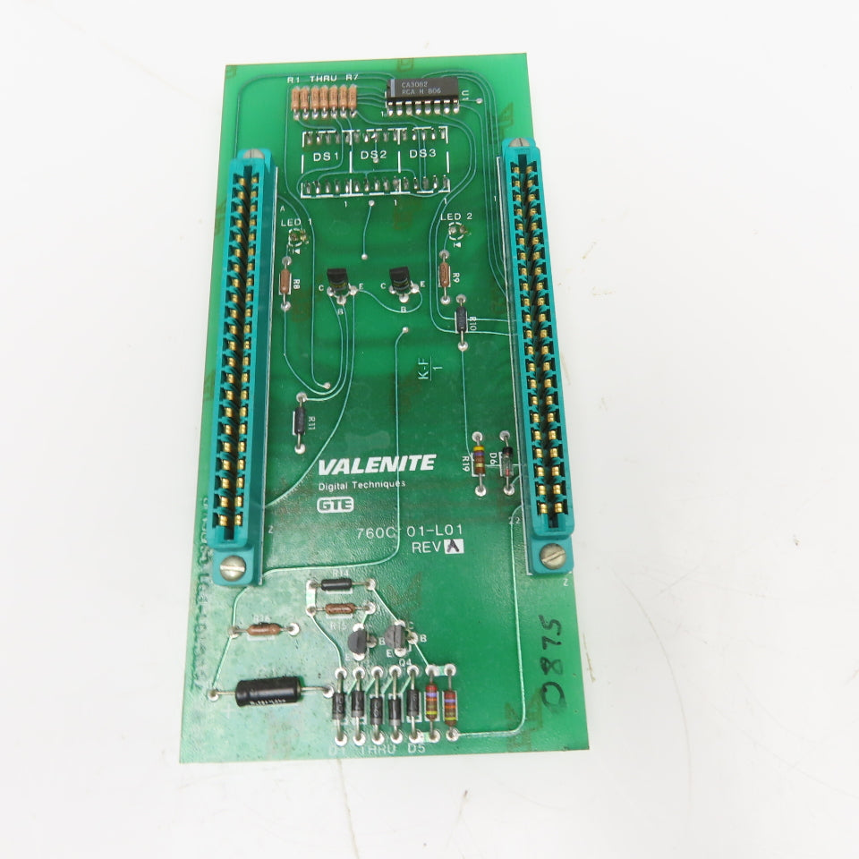 Valenite 760C01-P01 Circuit Board