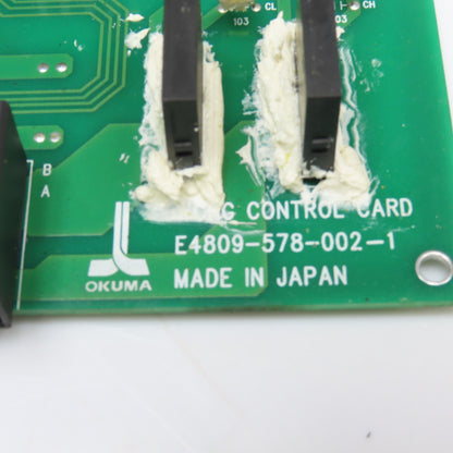 Okuma E4809-578-002-1 Control Card Circuit Board