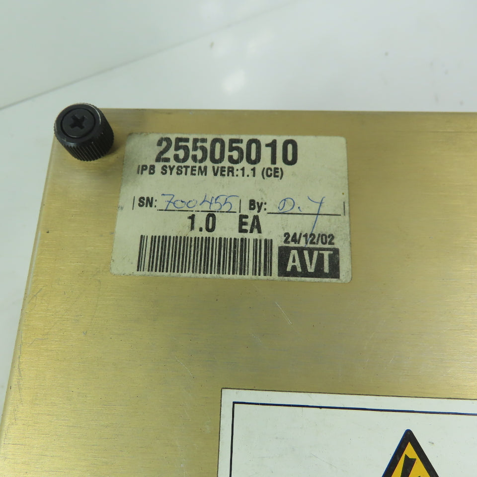 Advanced Vision Technology AVT 25505010 IPB System Ver 1.1 Parts or Repair Lot/2