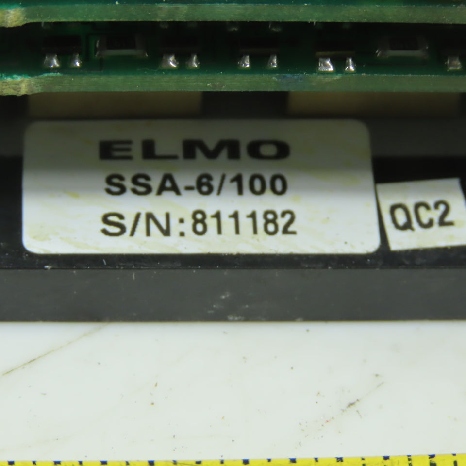 ELMO SSA-6/100 Servo Amplifier Axis Control Card