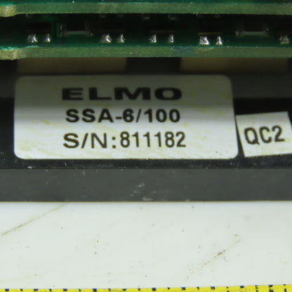 ELMO SSA-6/100 Servo Amplifier Axis Control Card