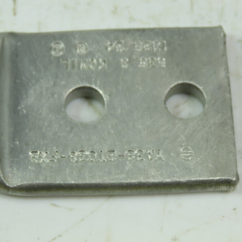 Burndy YA38-2N-FXB COPPER COMPRESSION LUG 2 HOLE 535.3 KCMIL Pink Lot of 2