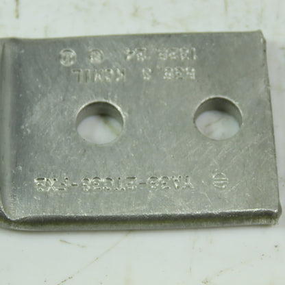 Burndy YA38-2N-FXB COPPER COMPRESSION LUG 2 HOLE 535.3 KCMIL Pink Lot of 2