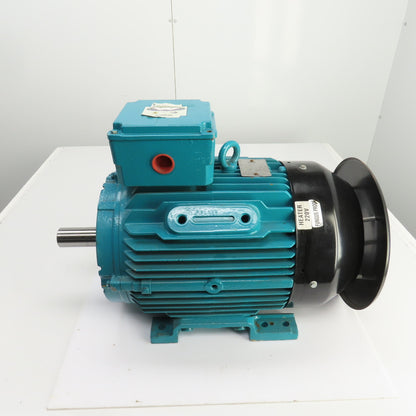 Brook Compton W-DF160LR 15kW AC Electric Motor 380-480V 1760RPM 3PH 160LR Frame