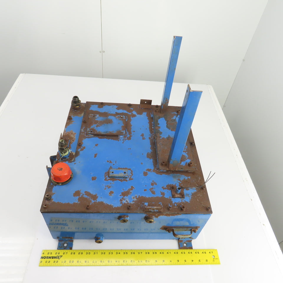 12 Gallon Hydraulic Oil Tank Reservoir 20" x 20" x 7-1/2"