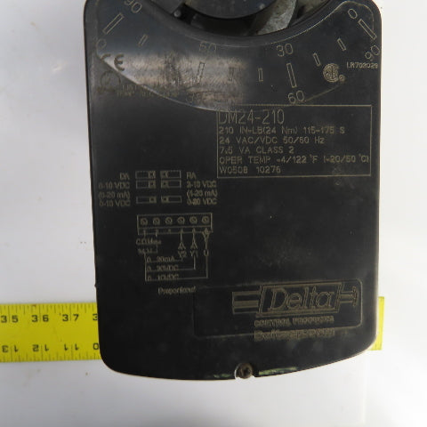 Delta Control DM24-210 BV2-2-105 SS 24V Electric Actuator W/Stainless Ball Valve