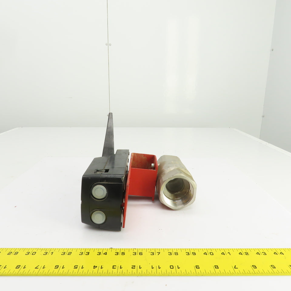 Delta Control DM24-210 BV2-2-105 SS 24V Electric Actuator W/Stainless Ball Valve